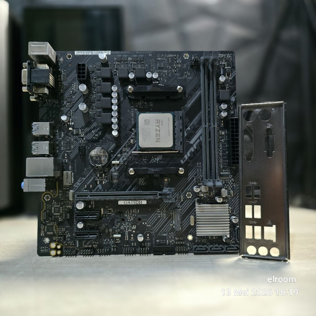 MOTHERBOARD B450M B450 AMD AM4 & PROCESSOR AMD RYZEN 5 3600 / RYZEN 5 3600X AMD RYZEN 5 DDR4