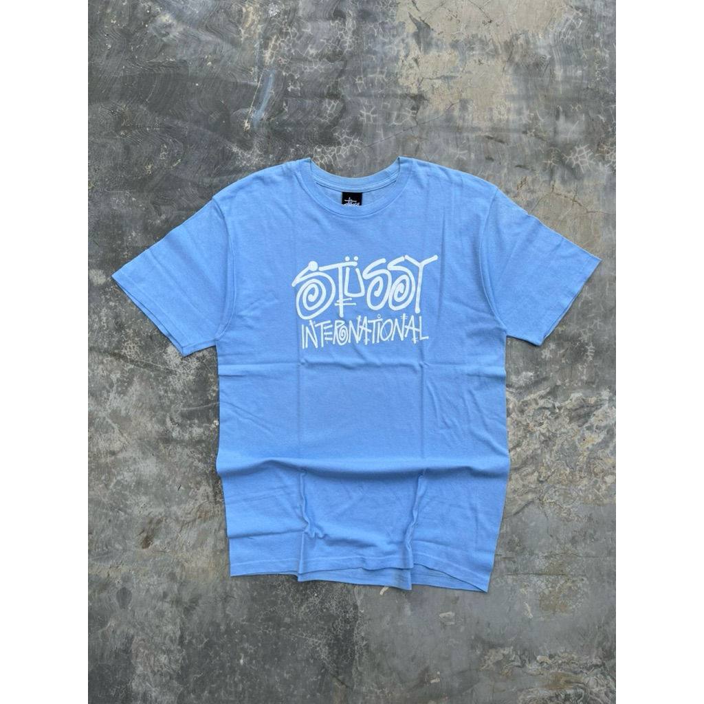 kaos stussy international logo