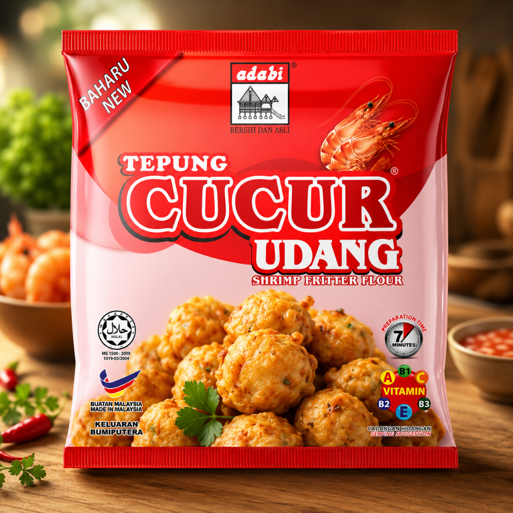 ADABI TEPUNG CUCUR UDANG 130G