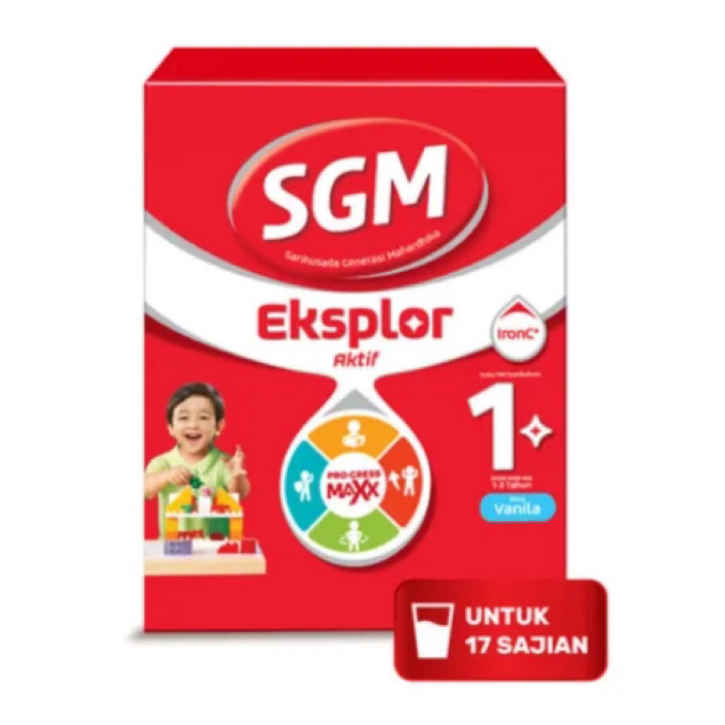 SGM Eksplor 1 Plus Vanila Presinutri Susu Pertumbuhan 1-3 Tahun 600gram