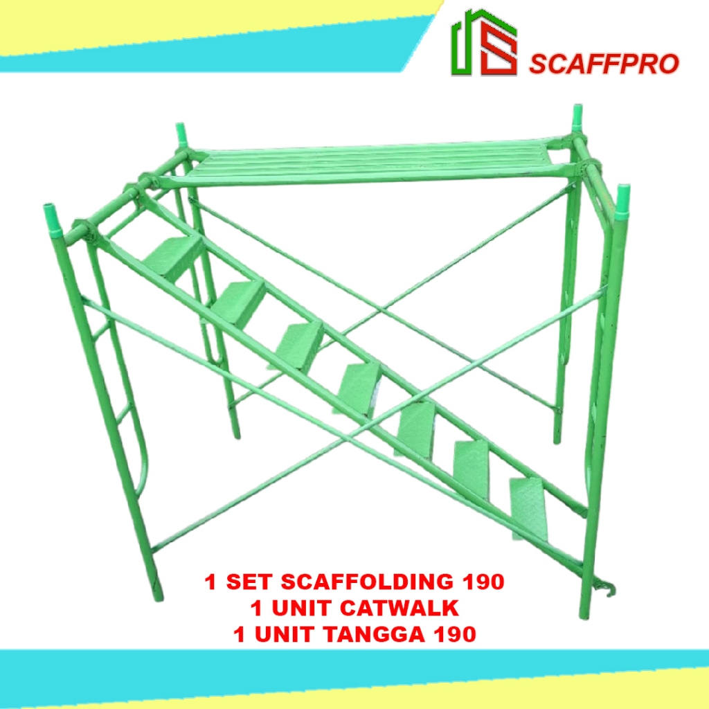 SCAFFOLDING SET MAIN FRAME 190 LENGKAP