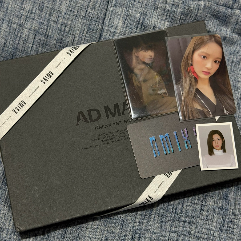 NMIXX AD MARE ADMARE Blind Package Album Fullset Unsealed (Lily, Sullyoon, Bae, Jiwoo)