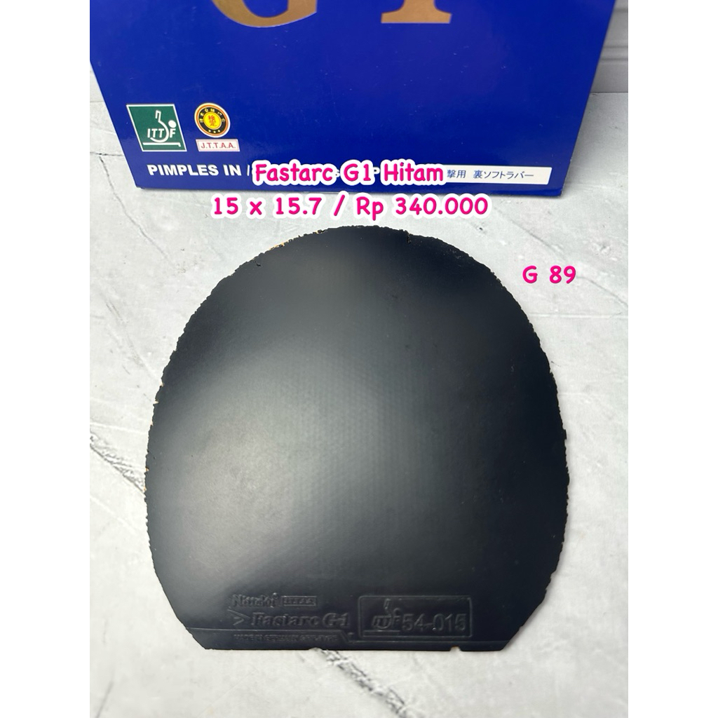 PROMO KARET PINGPONG TENIS MEJA FASTARC G1 WARNA HITAM