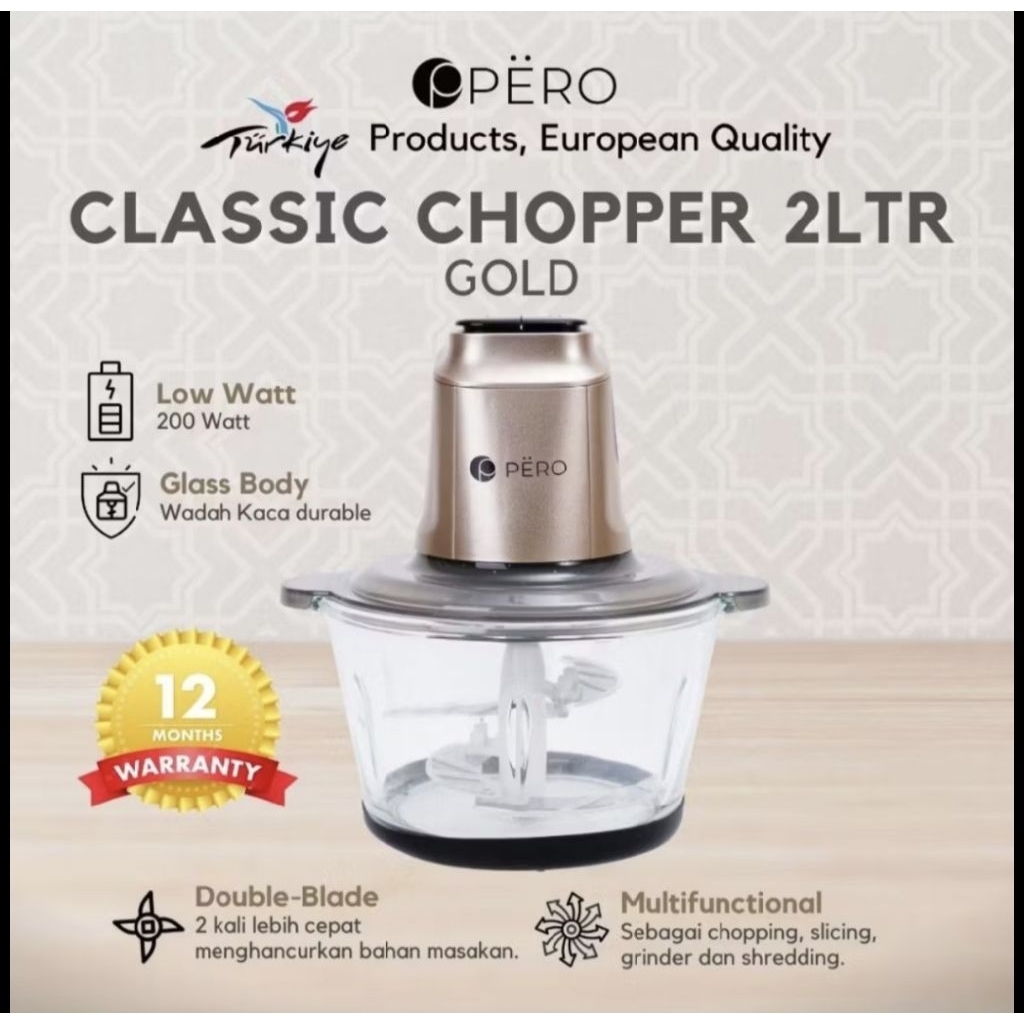 Pero Chopper 2 Liter White