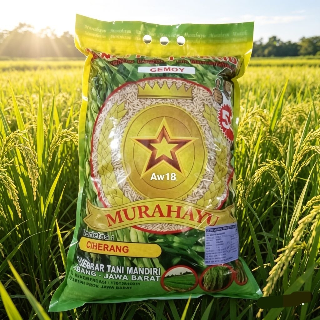Benih Padi Premium Murahayu Varietas CIHERANG GEMOY