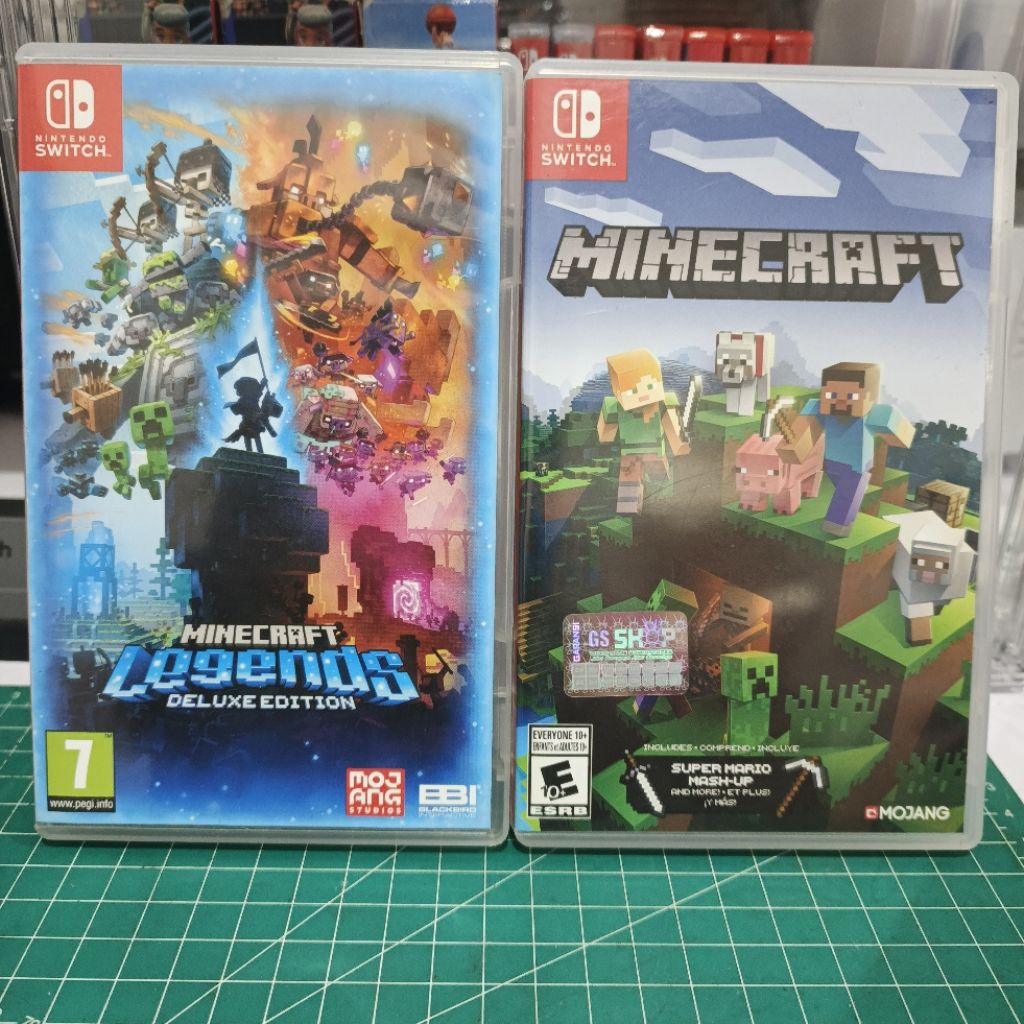 Kaset Minecraft Nintendo Switch [SECOND]