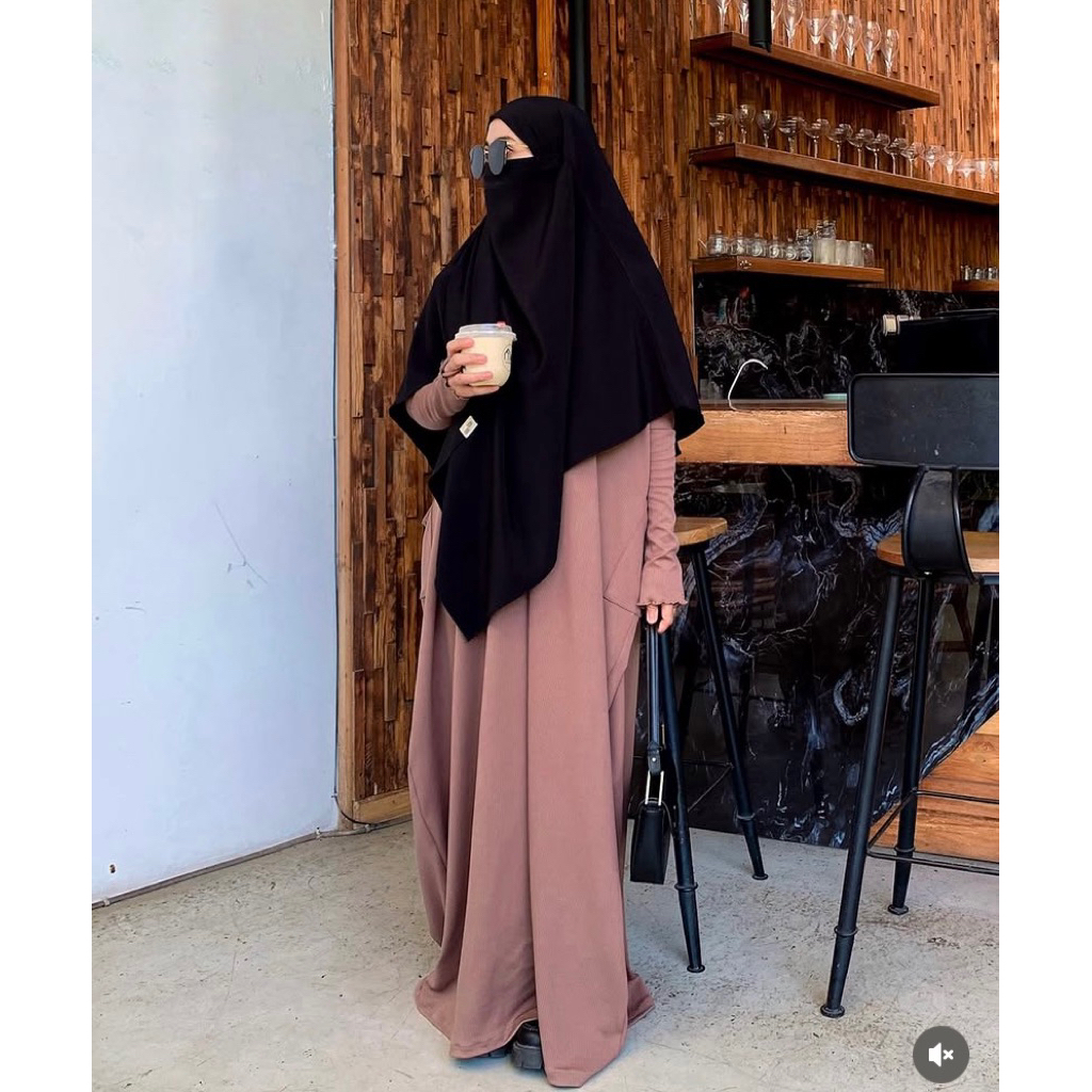 french khimar dan cadar by dheambunproject (preloved)
