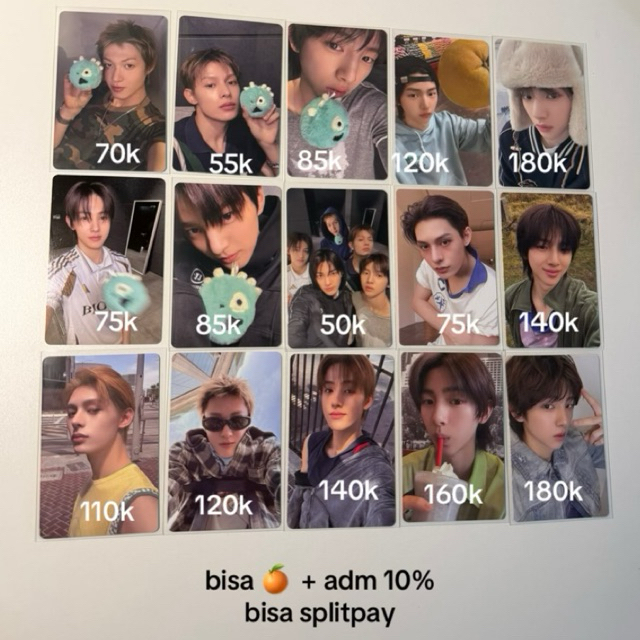 [READY STOCK OFFICIAL] photocard cortis martin james juhoon seonghyeon keonho fs fansign weverse ld 