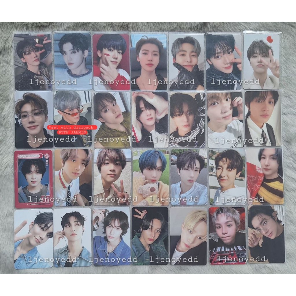 JAEMIN JENO HAECHAN JISUNG RENJUN SEUNGHAN WONBIN EUNSEOK JAKE LD BTTF PILEK GLITCH MODE GLIMO BLUE 