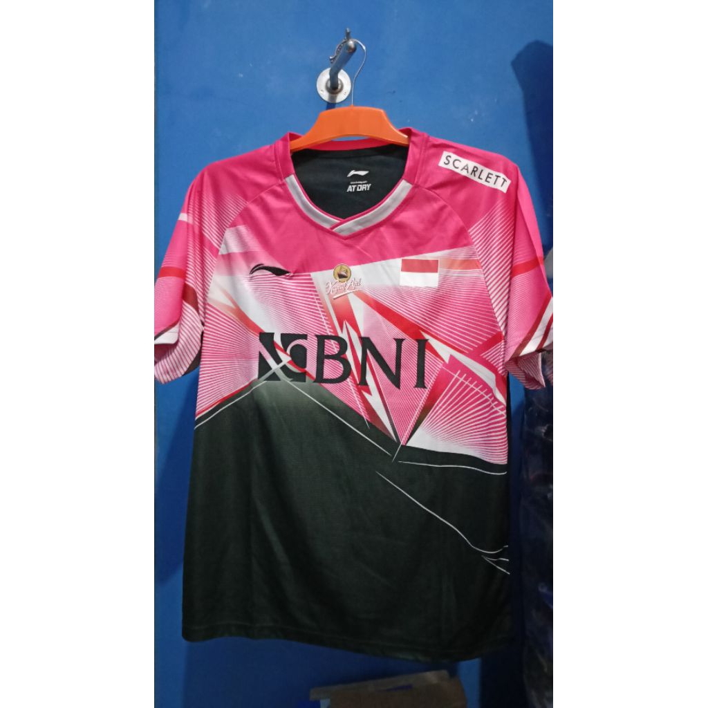 Kaos Jersey Badminton Bulutangkis JOJO Jonathan Christie