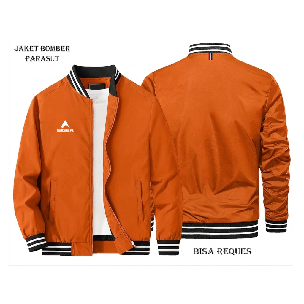 Jaket Eiger | Jaket Bomber Pria Parasut | Jaket Outdoor Waterproof | Jaket Distro, Jaket Motor Pria