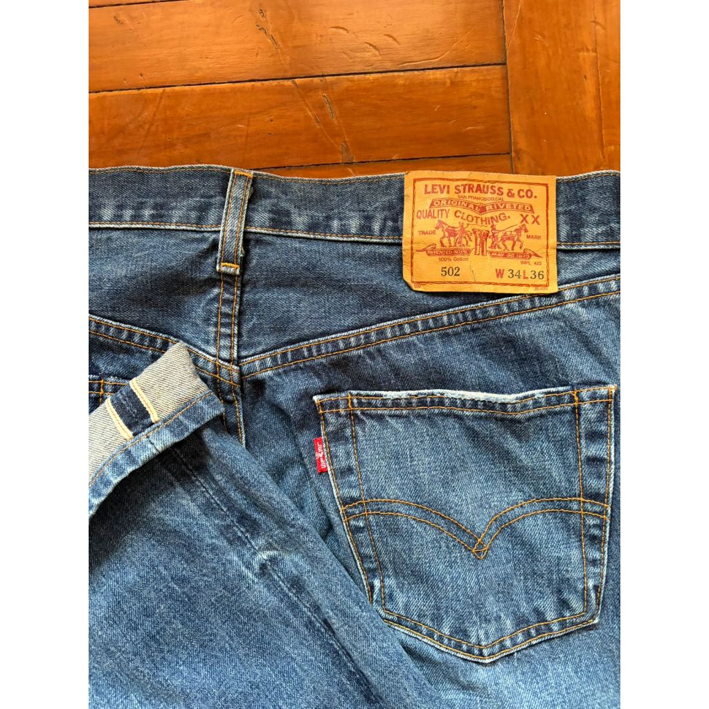 Levis vintage LVC 502 XX japan