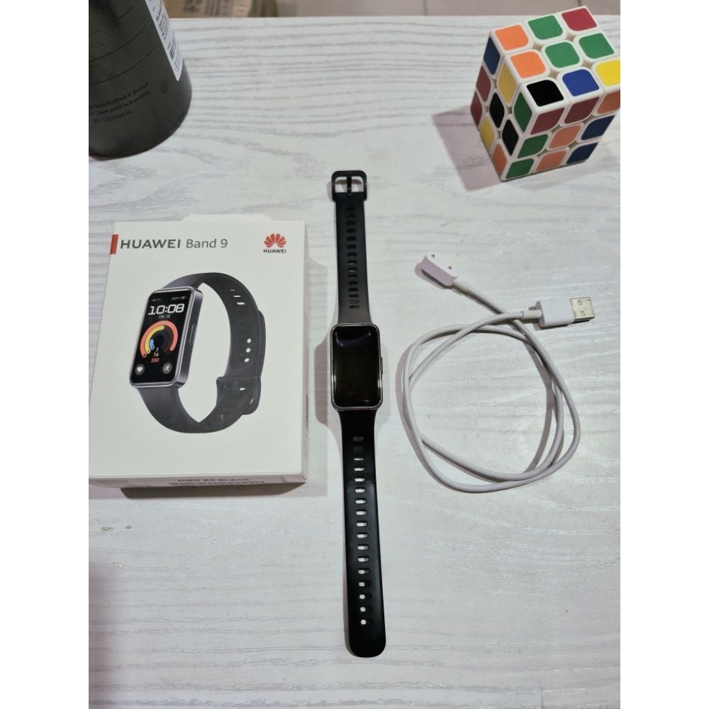 huawei band 9 second original - black / hitam | BARANG READY SELAMA IKLAN TAYANG