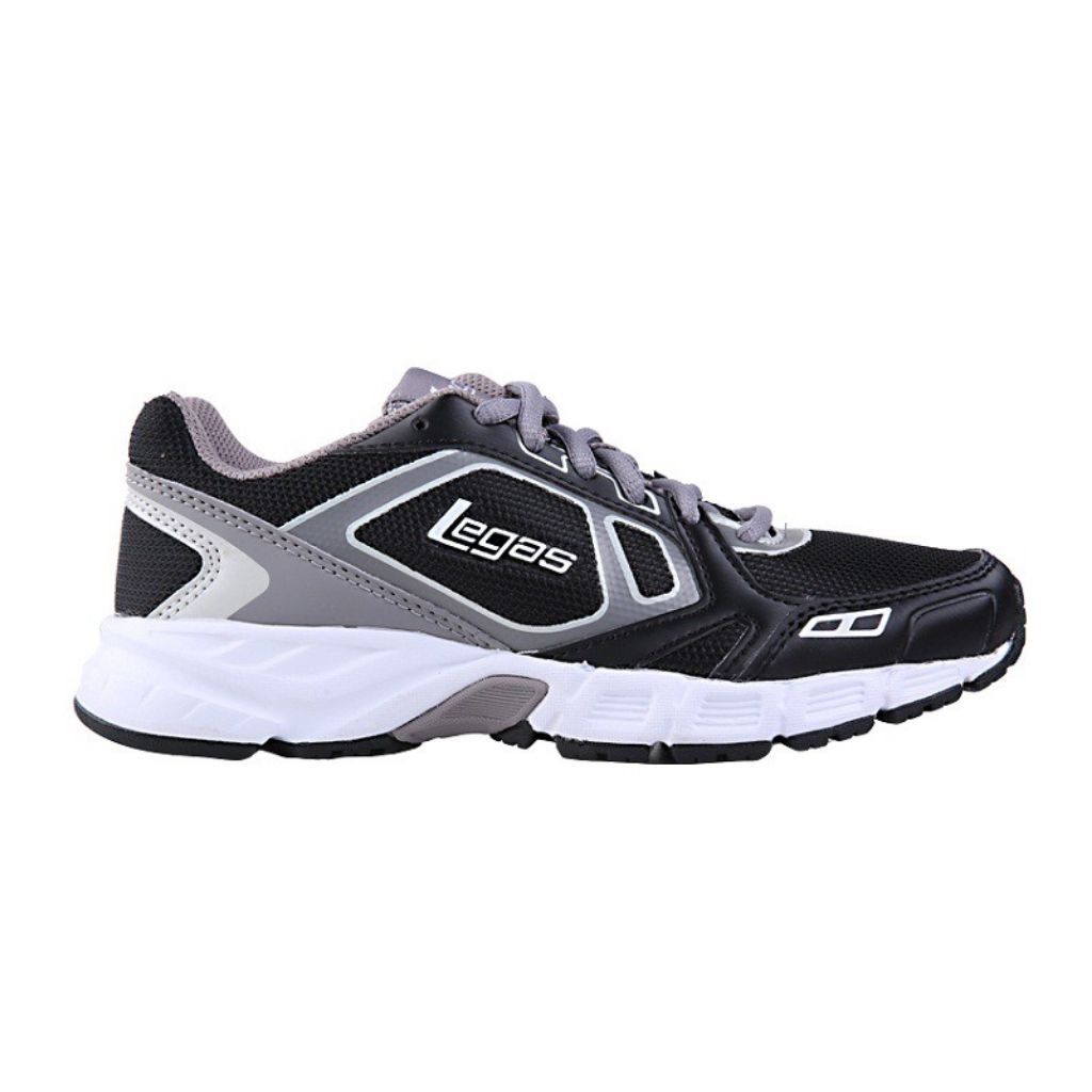 Sepatu League Legas Scale LA M Hitam Running Shoes Pria Wanita Original