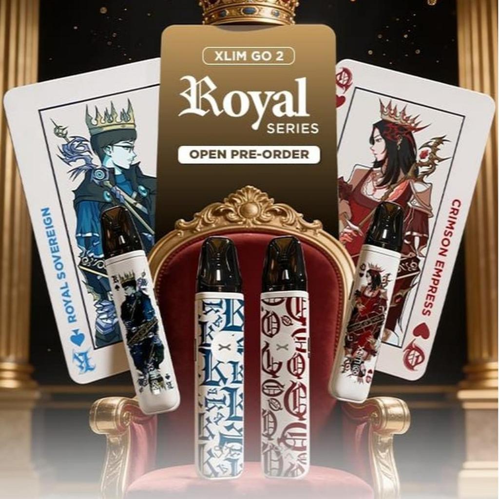 Pod Oxva Xlim Go 2 Royal Series 1500mAh Bundling Liquid 15ML Authentic by Oxva