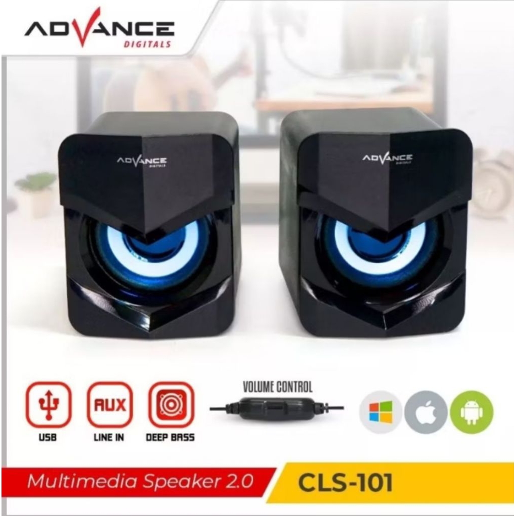 SPEAKER ADVANCE CLS101 / SPEAKER USB AKTIF MINI