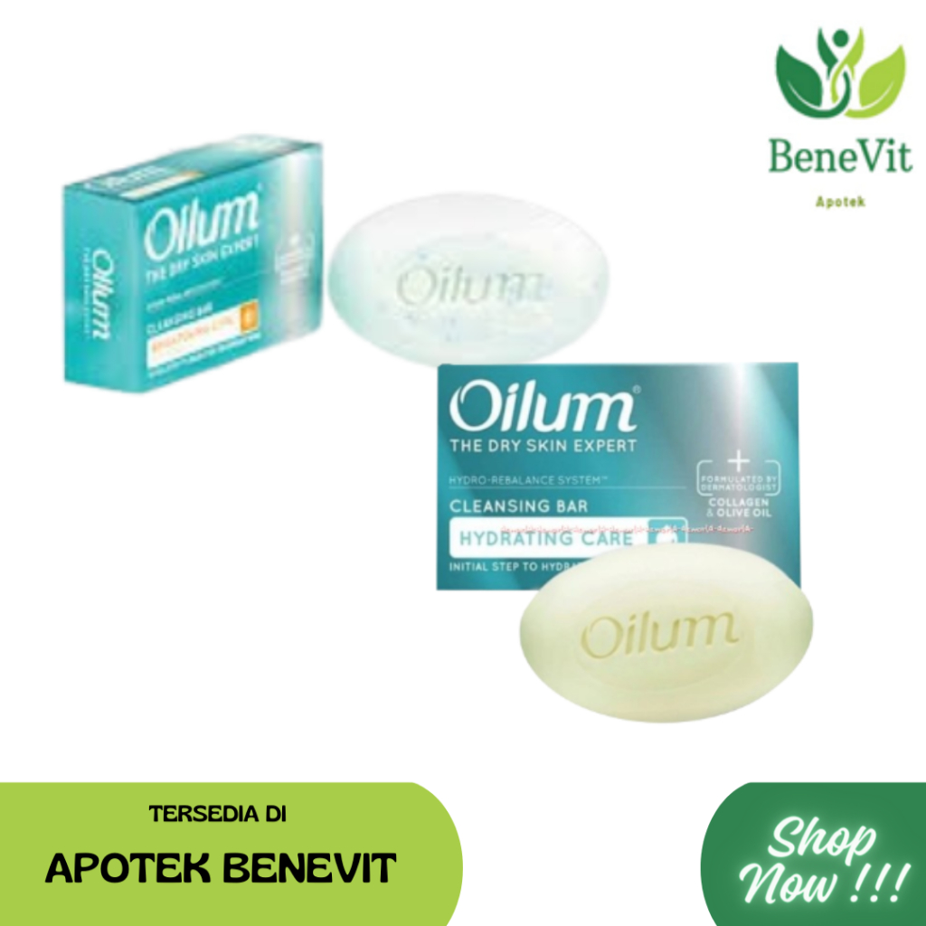 Sabun Oilum Cleansing Bar Hydrating care, Oilum sabun Brightening care