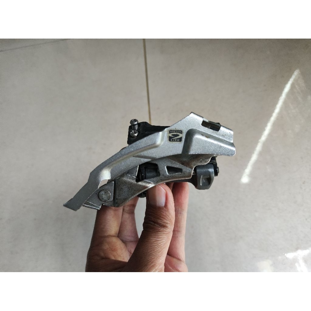 FD shimano Alivio M4000 3speed tarikan atas bawah original shimano