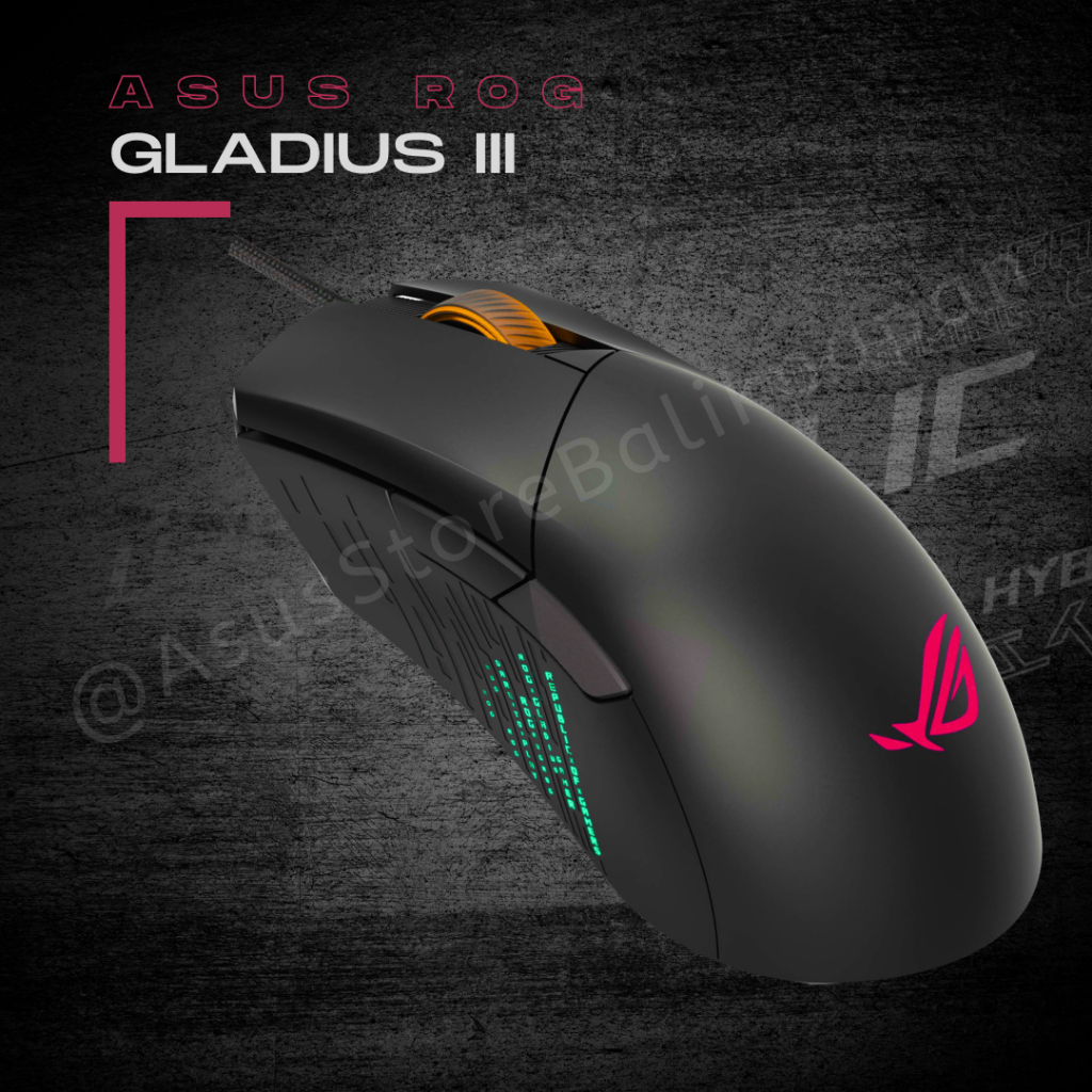 Asus ROG-Gear Gaming Mouse - P514 Gladius III - Mouse Gaming