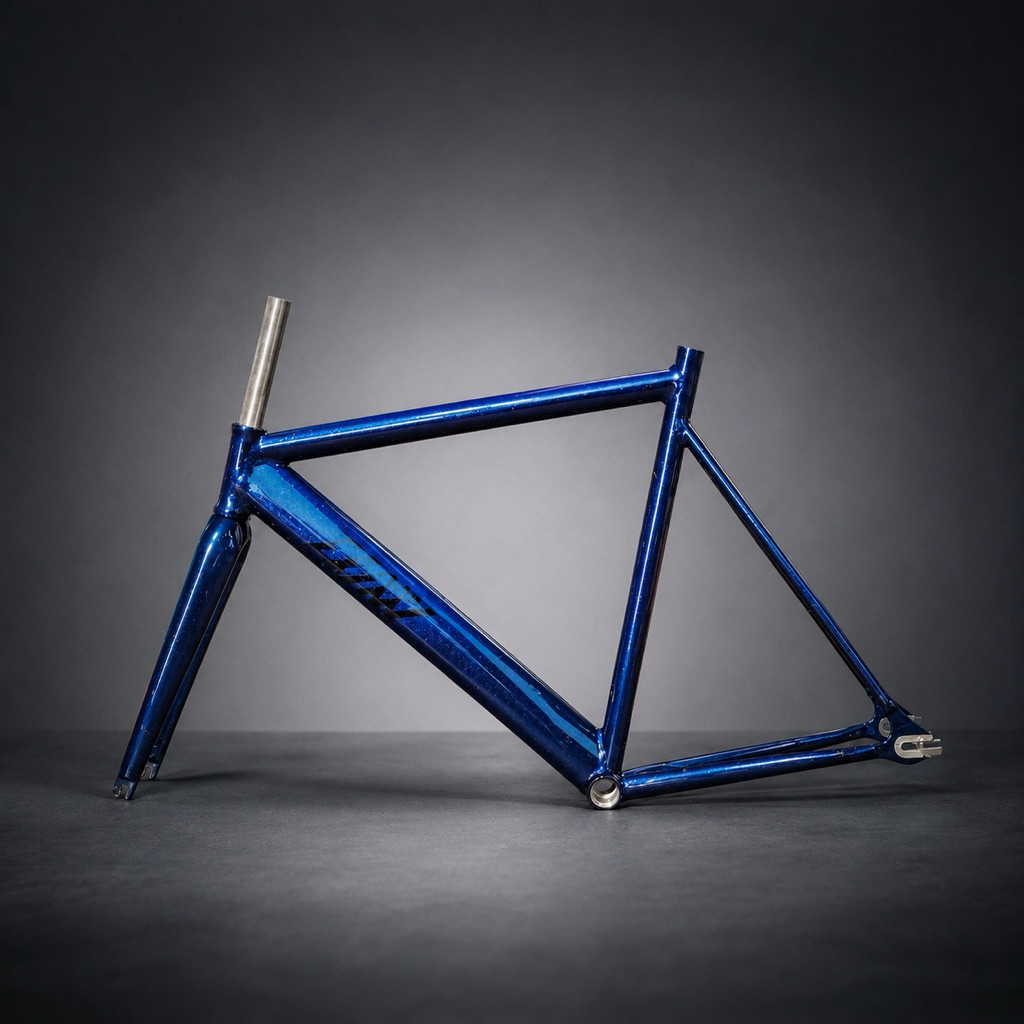 Frameset zinn fixie pursuit frame alloy fork full carbon