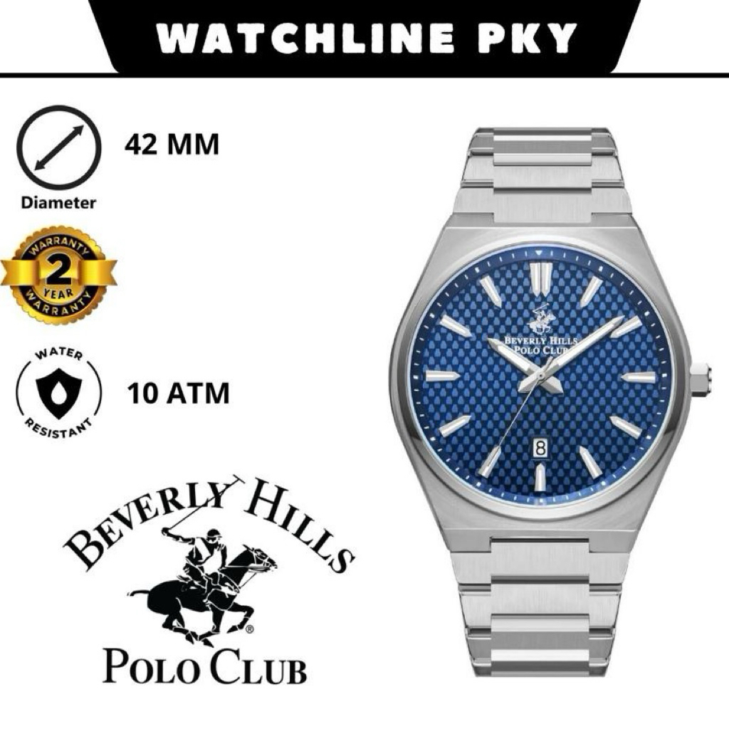 JAM TANGAN PRIA BEVERLY HILLS POLO CLUB
