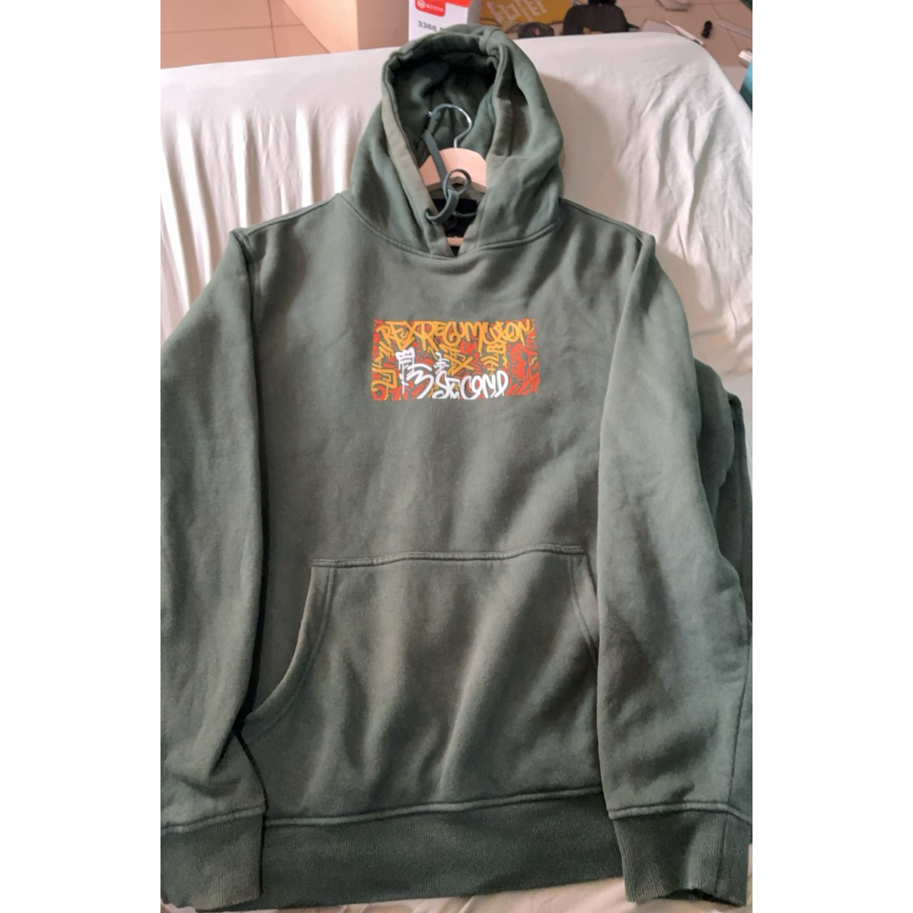 RRQ X 3second Hoodie Size S (Preloved)