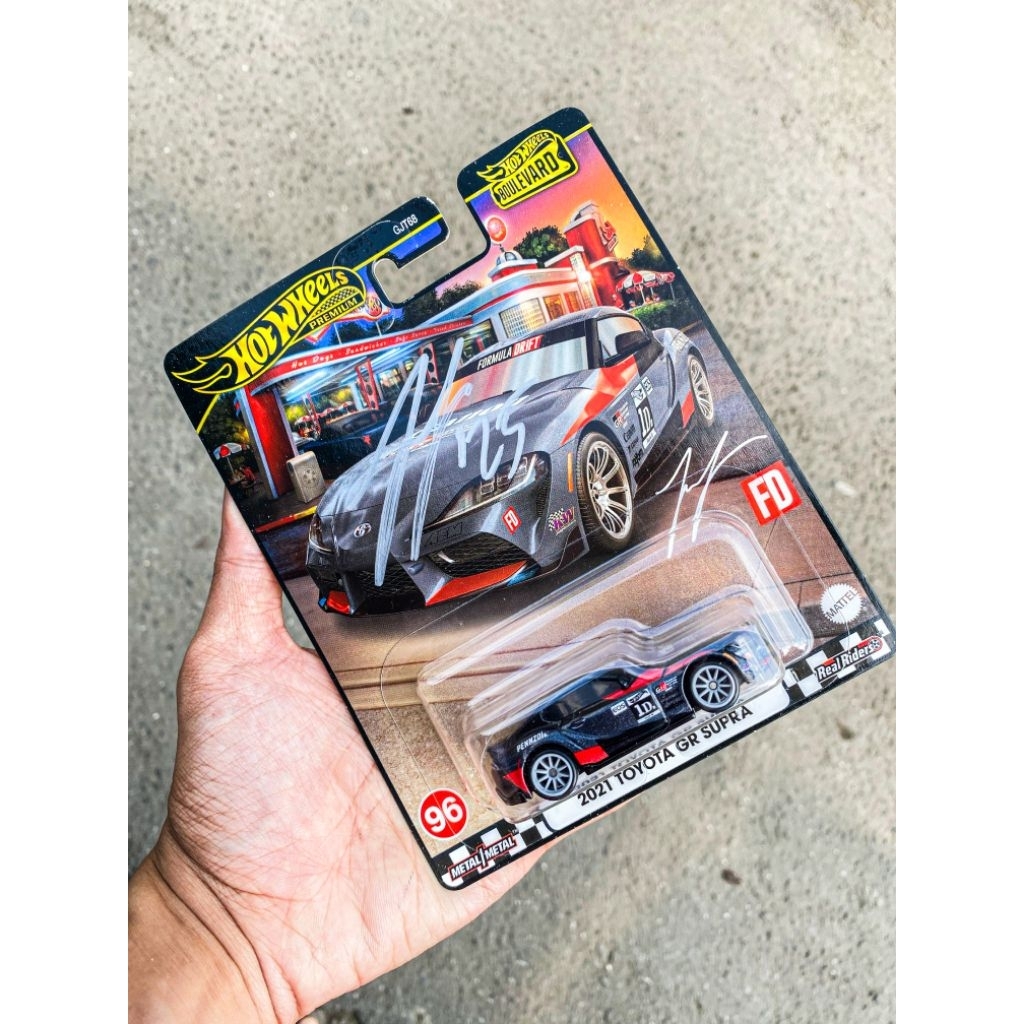Hot Wheels Toyota Gr Supra Sign (TTD) Larry Chen