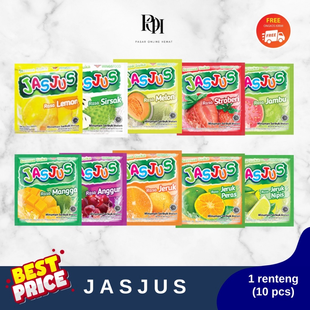 Jasjus Minuman Sachet 10pcs