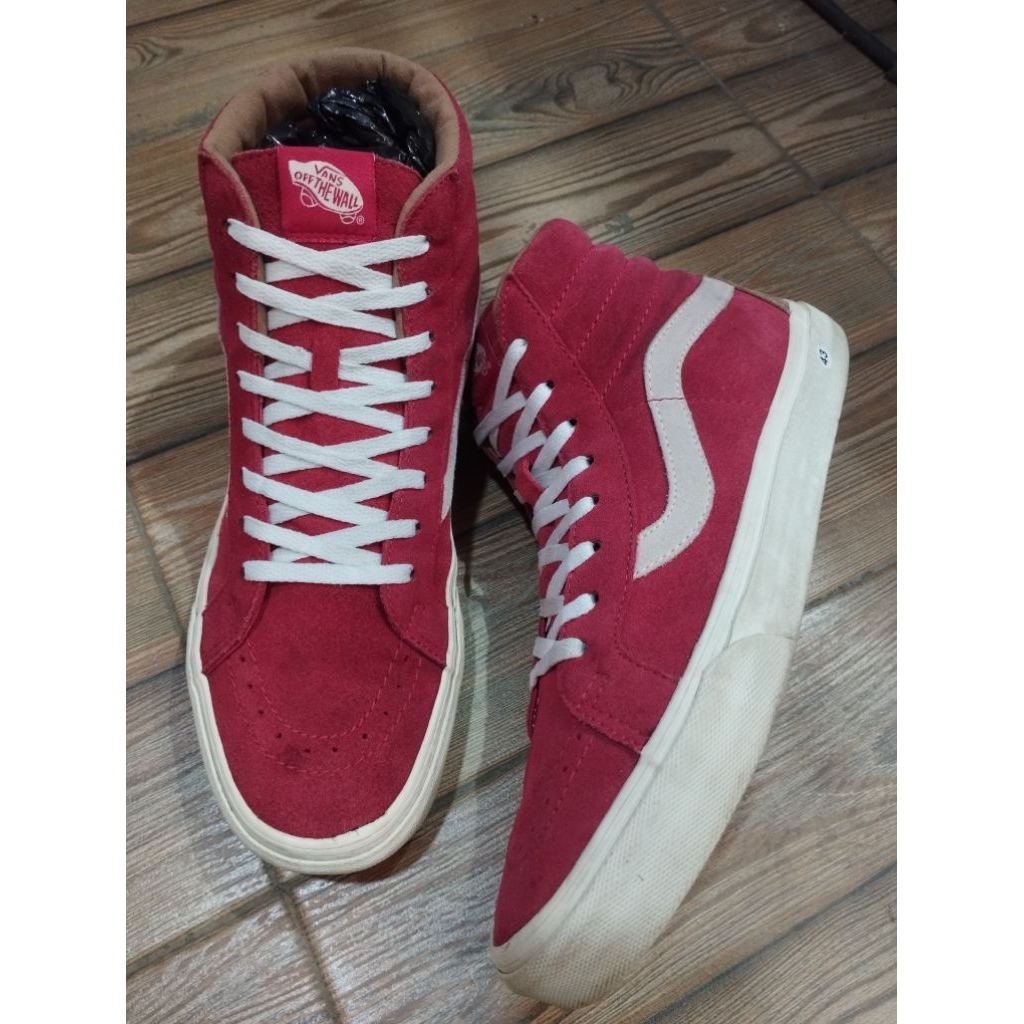 VANS SK8 HI RED