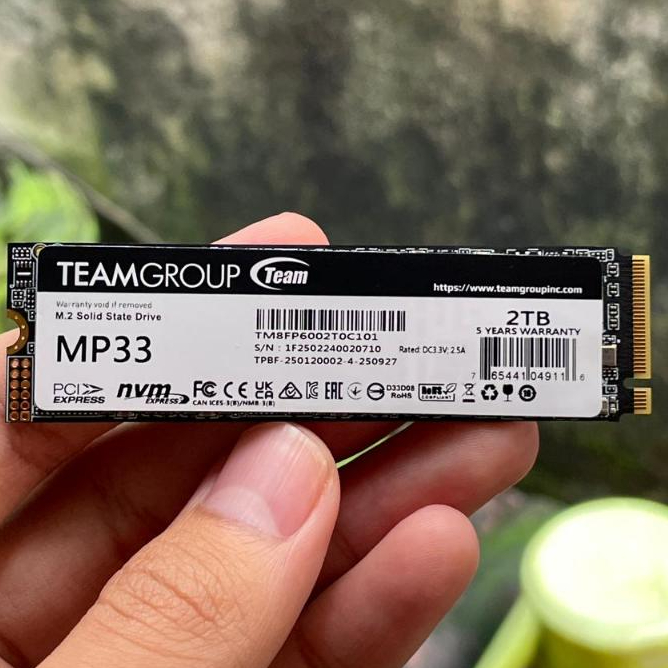 SSD 2TB NVME MP33 TEAMGROUP