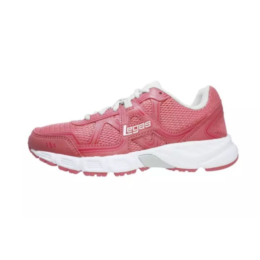Sepatu League Legas Strakto LA W Pink Running Shoes Wanita Original