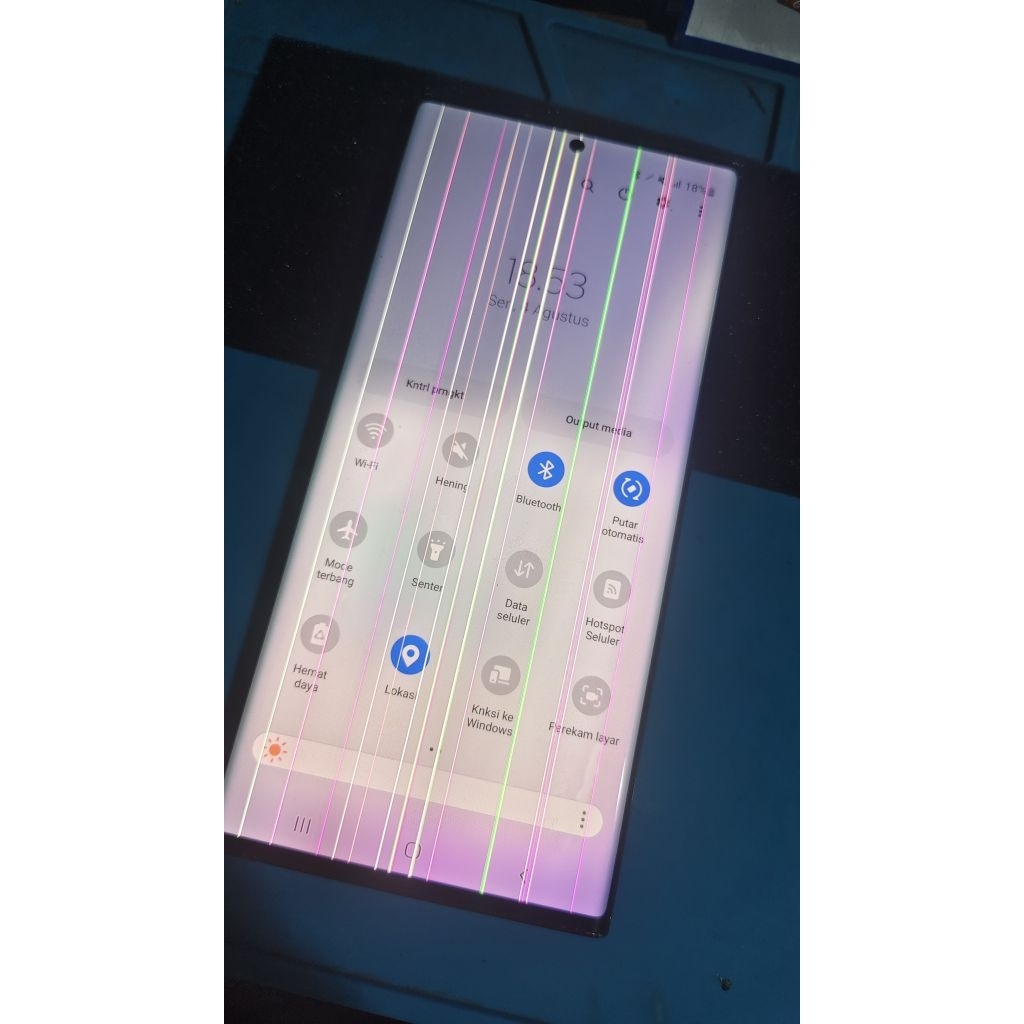 lcd frame samsung note 20 ultra copotan