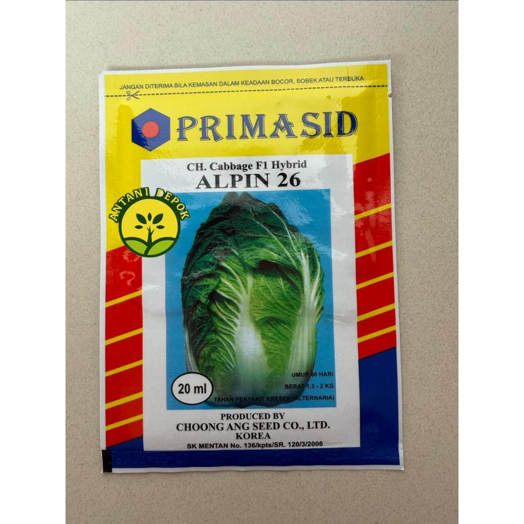 Benih Sawi Putih ALPIN 26 20ML PRIMASID