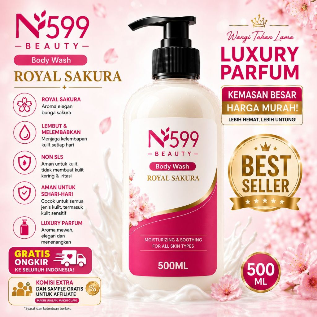 Sabun Mandi N599 Whitening Soap Viral Shopee – Sabun Glowing Badan