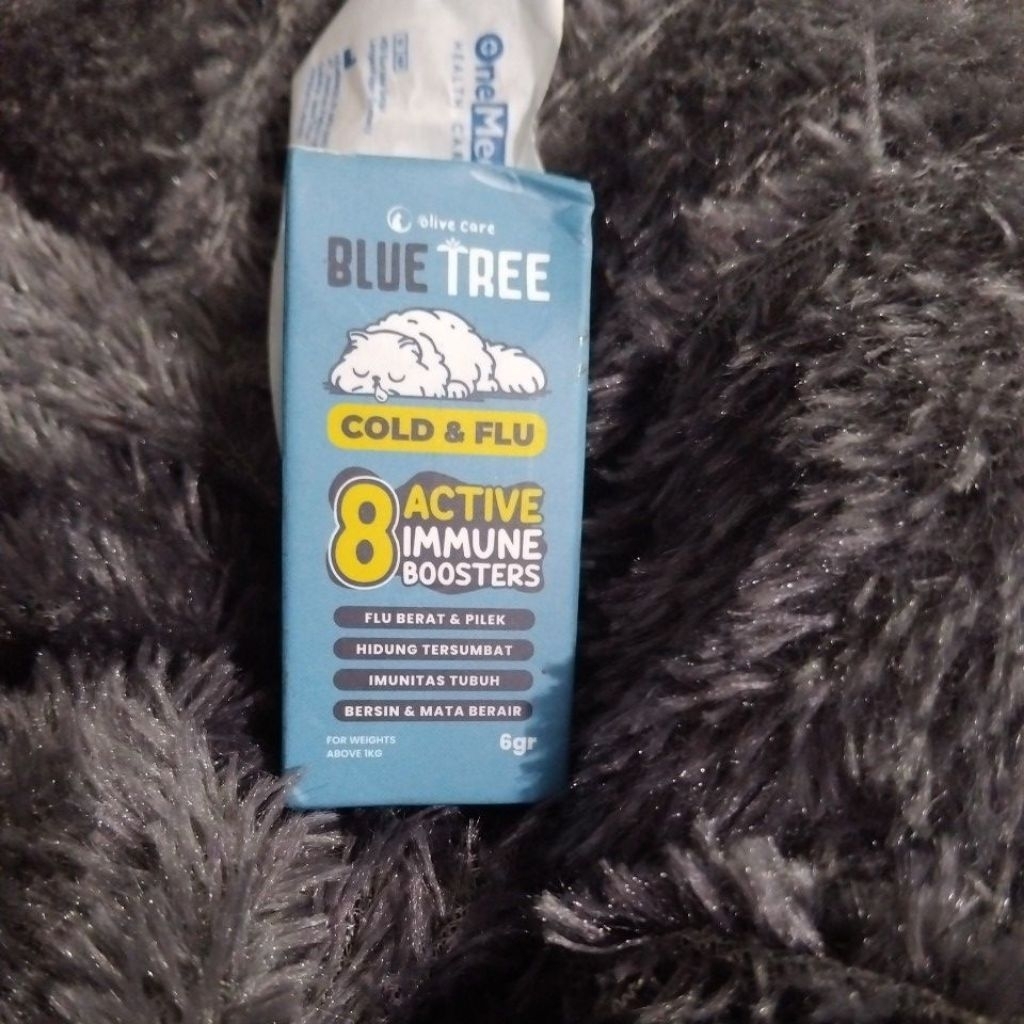 Vitamin Obat Kucing Olive Care Blue Tree Cold & Flu
