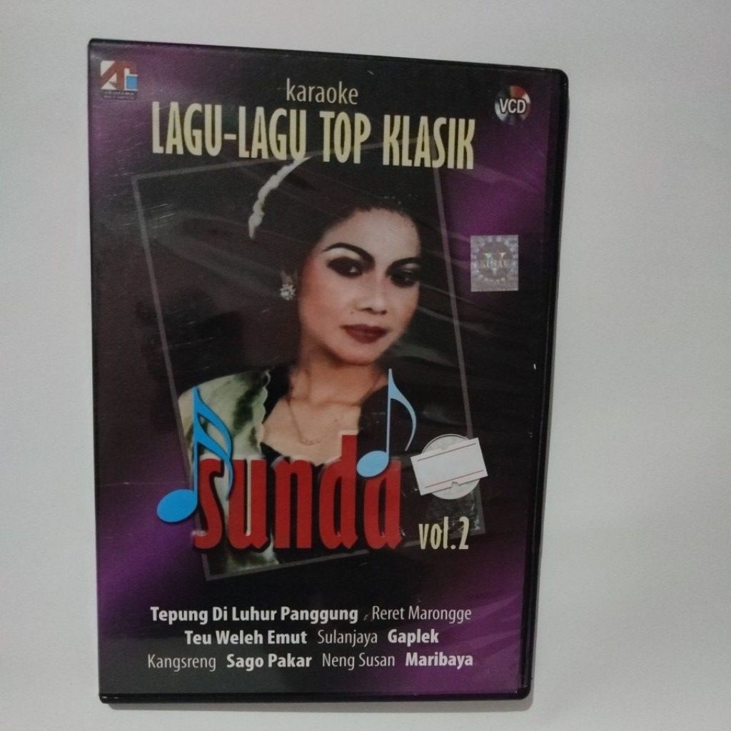 VCD KARAOKE LAGU LAGU KLASIK SUNDA VOL2