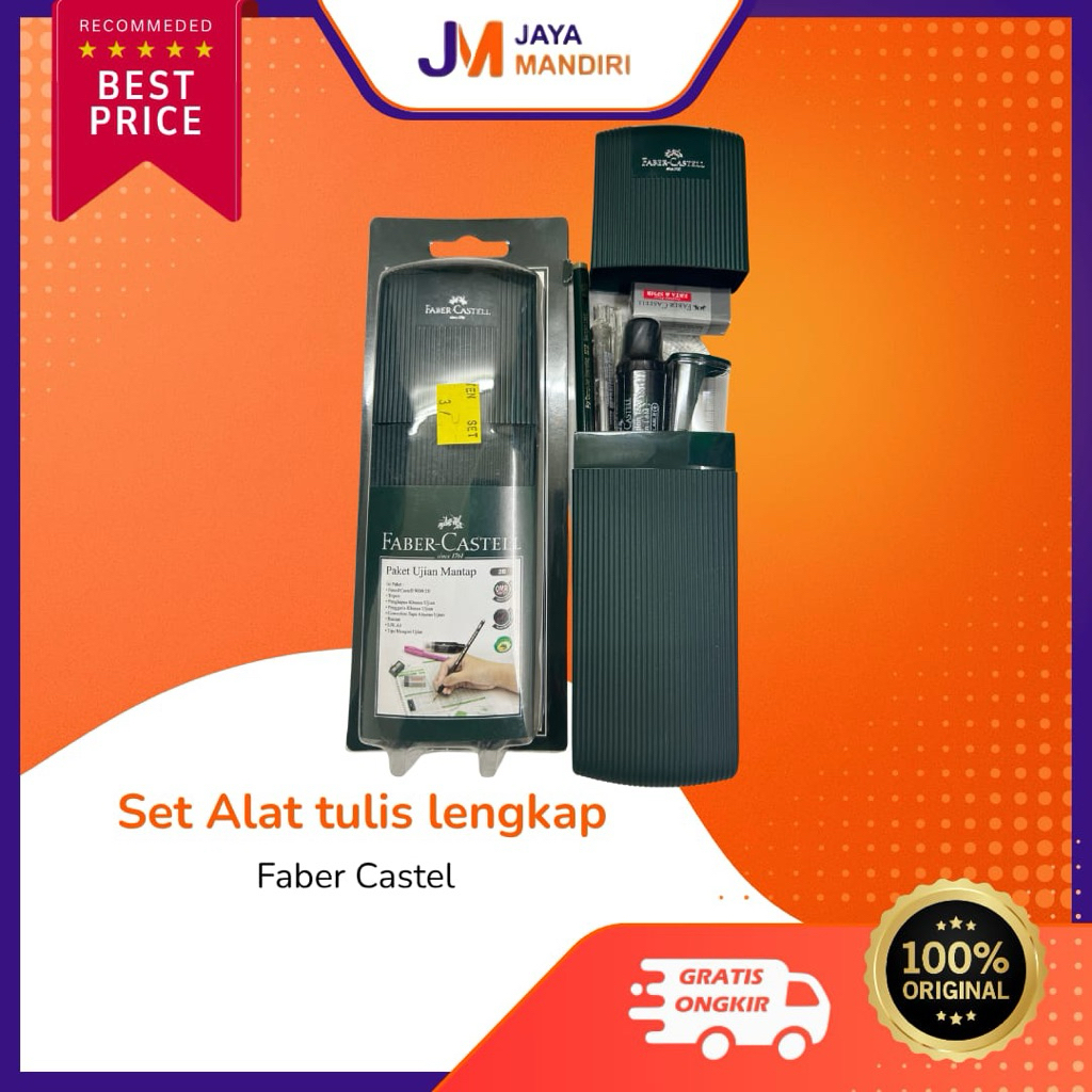 Set Alat Tulis Faber-Castell Lengkap Premium
