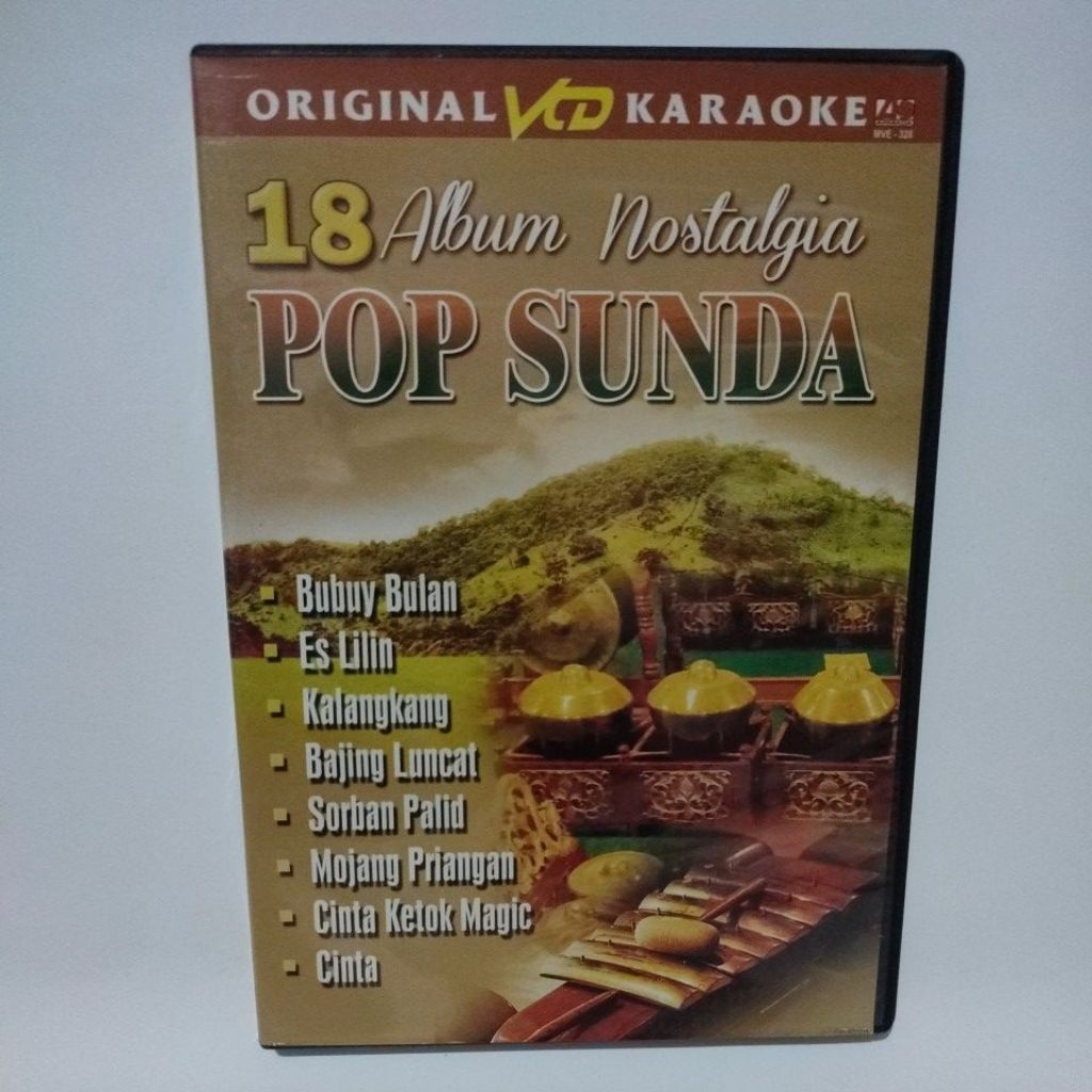 VCD KARAOKE 18 ALBUM NOSTALGIA POP SUNDA BUBUY BULAN