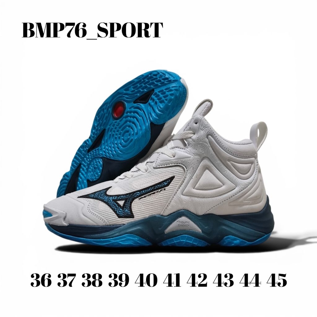 Sepatu Voli Momentum 3 Sepatu voli  Profesional Lokal Kualitas Premium Bonus Kaus Kaki