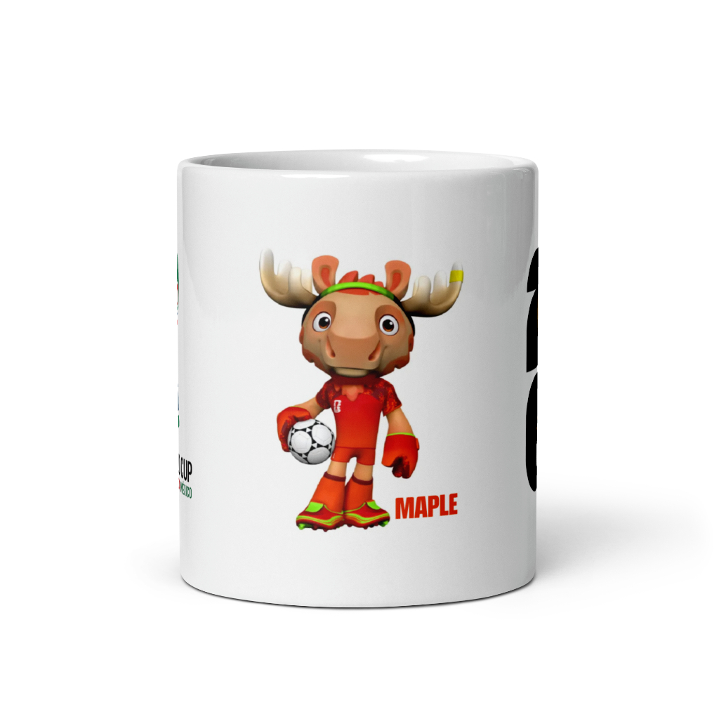 Mug Piala Dunia 2026 Souvenir Mug Custom Gelas World Cup Piala Dunia 2026 Mug Maskot Piala Dunia