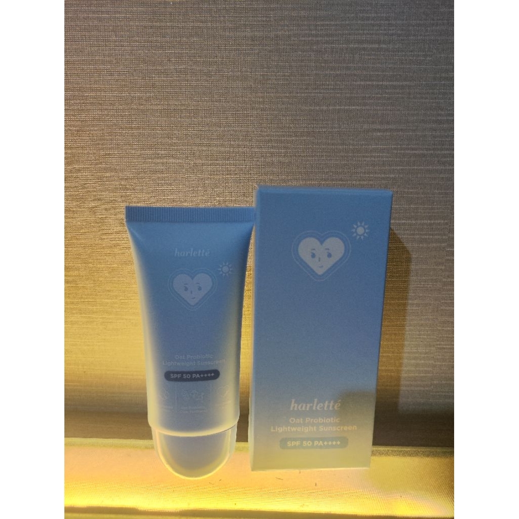 PRELOVED SUNSCREEN HARLETTE OAT PROBIOTIC  SPF 50 PA++++