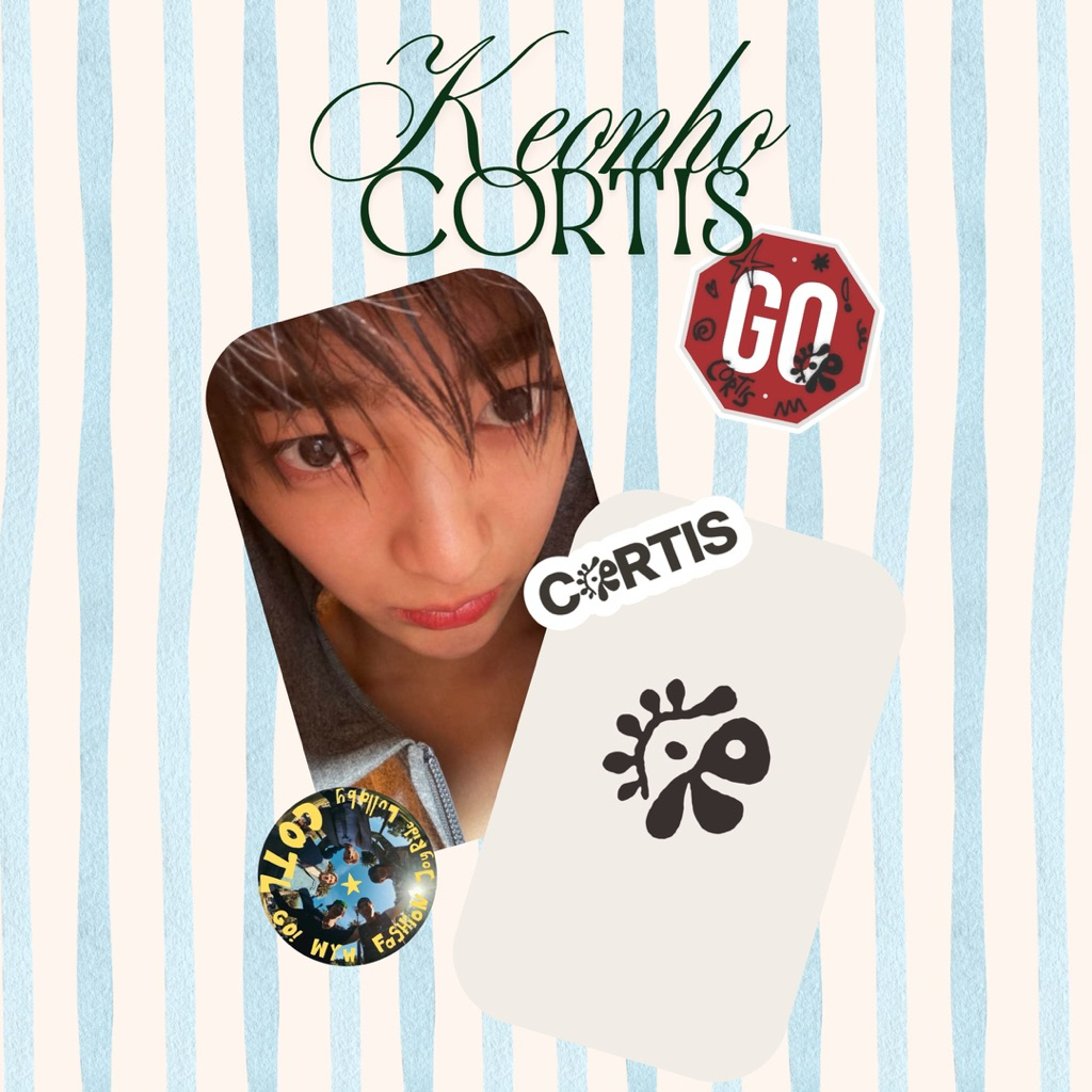 PHOTOCARD UNOFF KEONHO CORTIS - Selca Lomocard Keonho Cortis