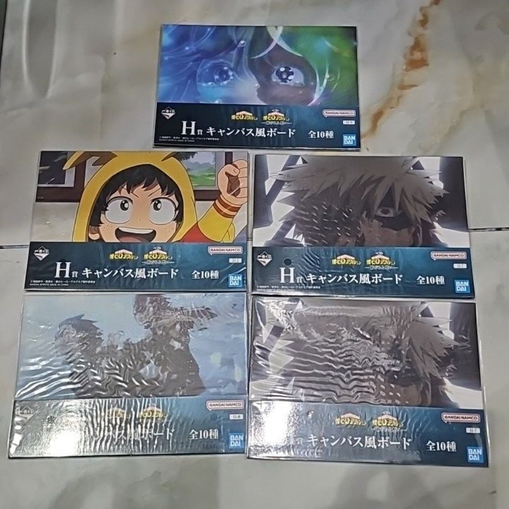 Ichiban kuji boku no hero Prize H Shikishi