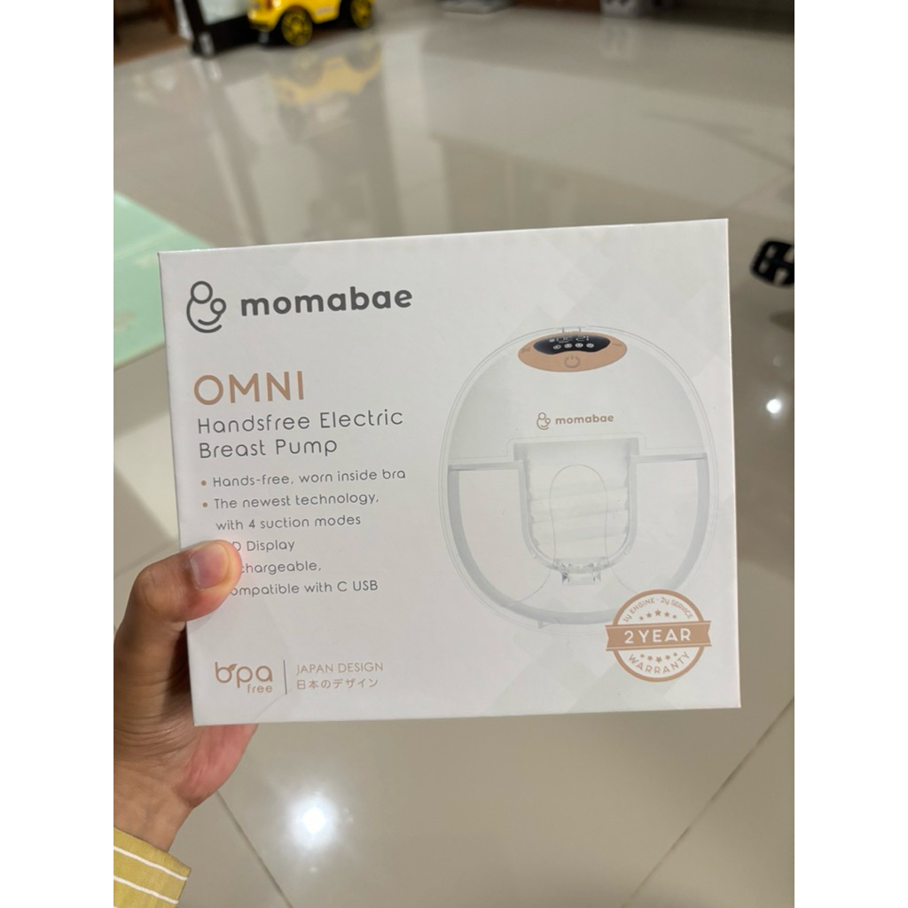 Pompa asi momabae omni preloved second GARANSI ELECTRIC BREAST PUMP