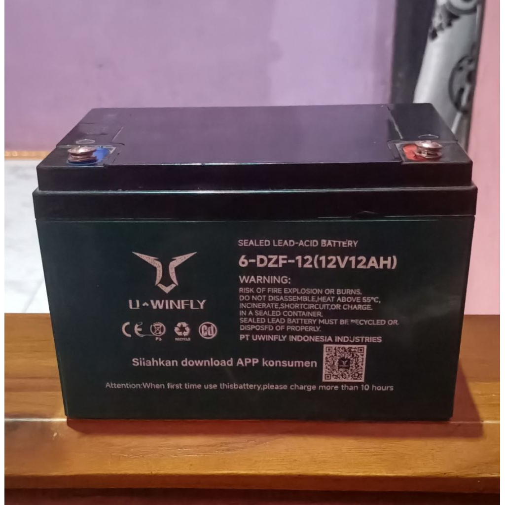 Batrai Bekas Sepeda Listrik Original (baca deskripsi)