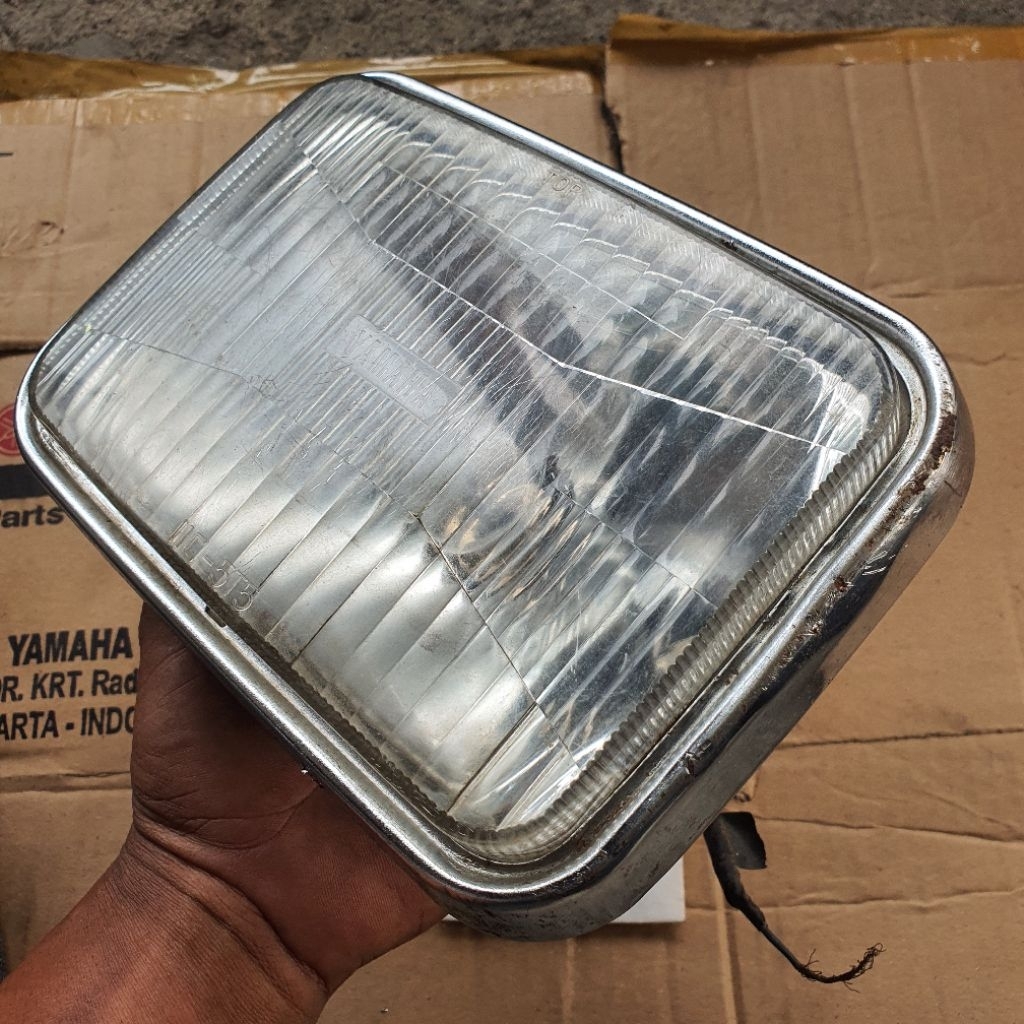 REFLEKTOR ASSY LAMPU DEPAN 5T5 RX KING COBRA MASTER ORI COPOTAN