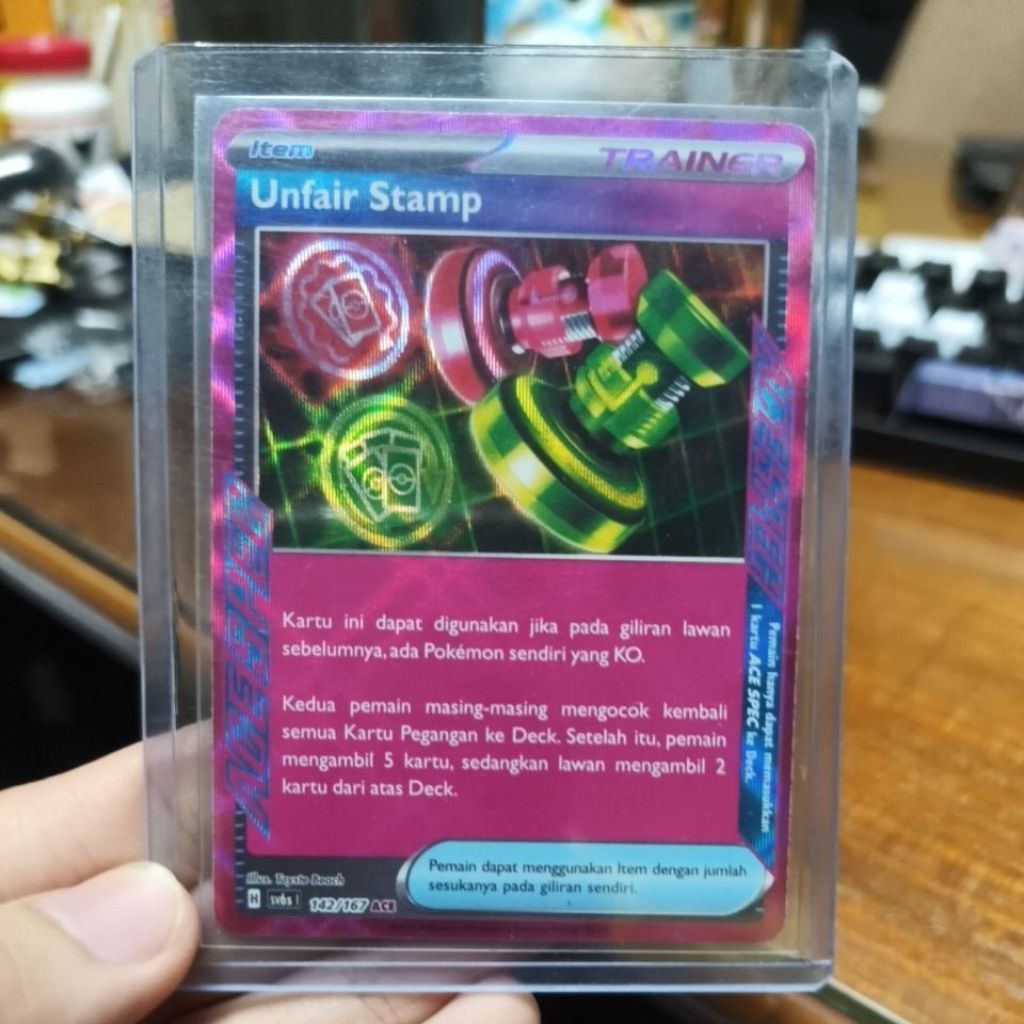 unfair stamp pokemon tcg id