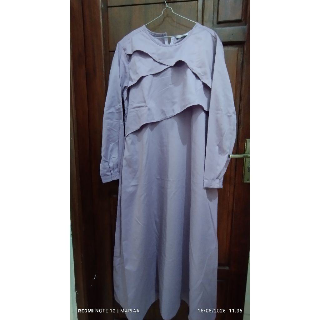 gamis lylac / gamis elsiete / gamis murah
