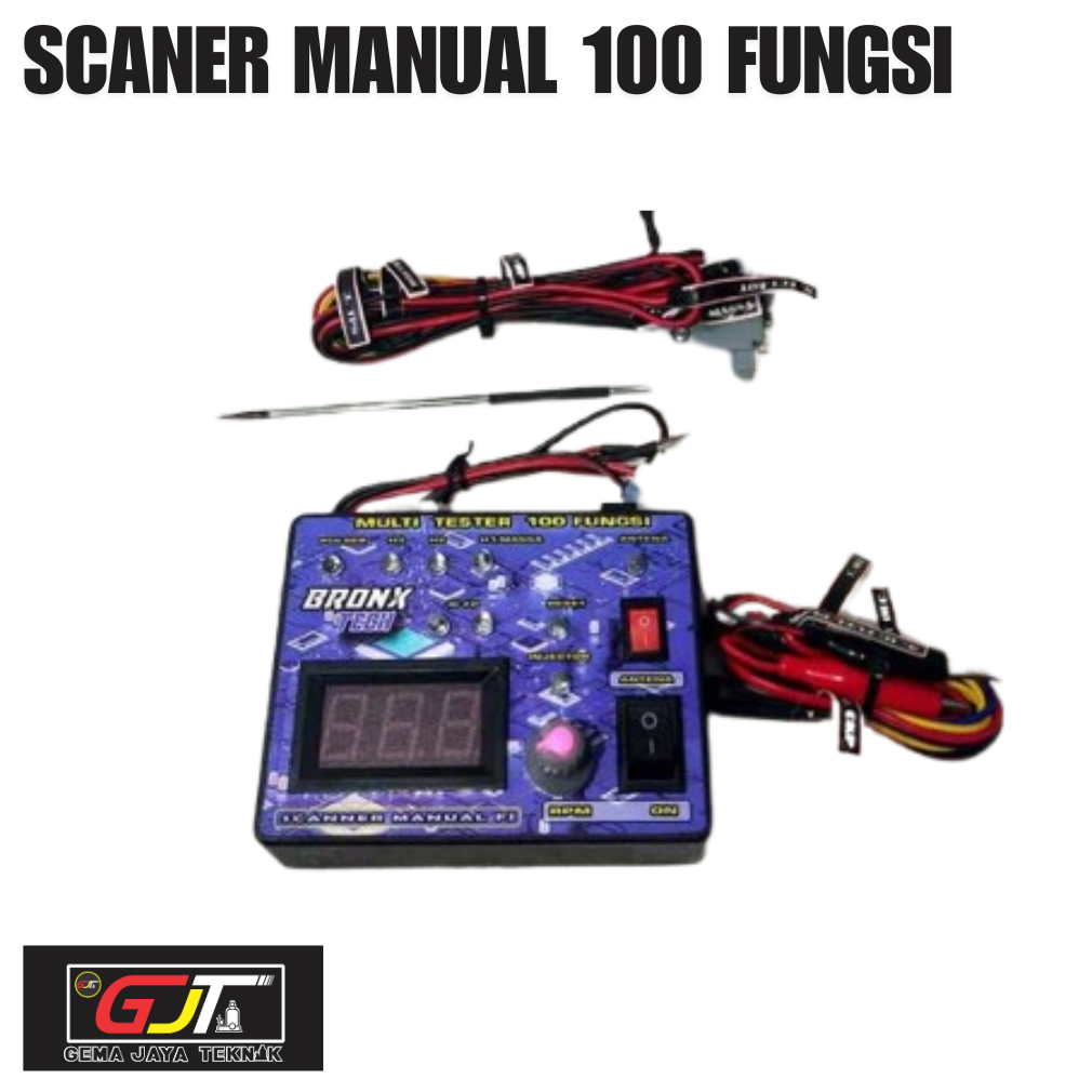 Multitester INJEKSI 100 FUNGSI | Tester injector | Scanner Manual FI