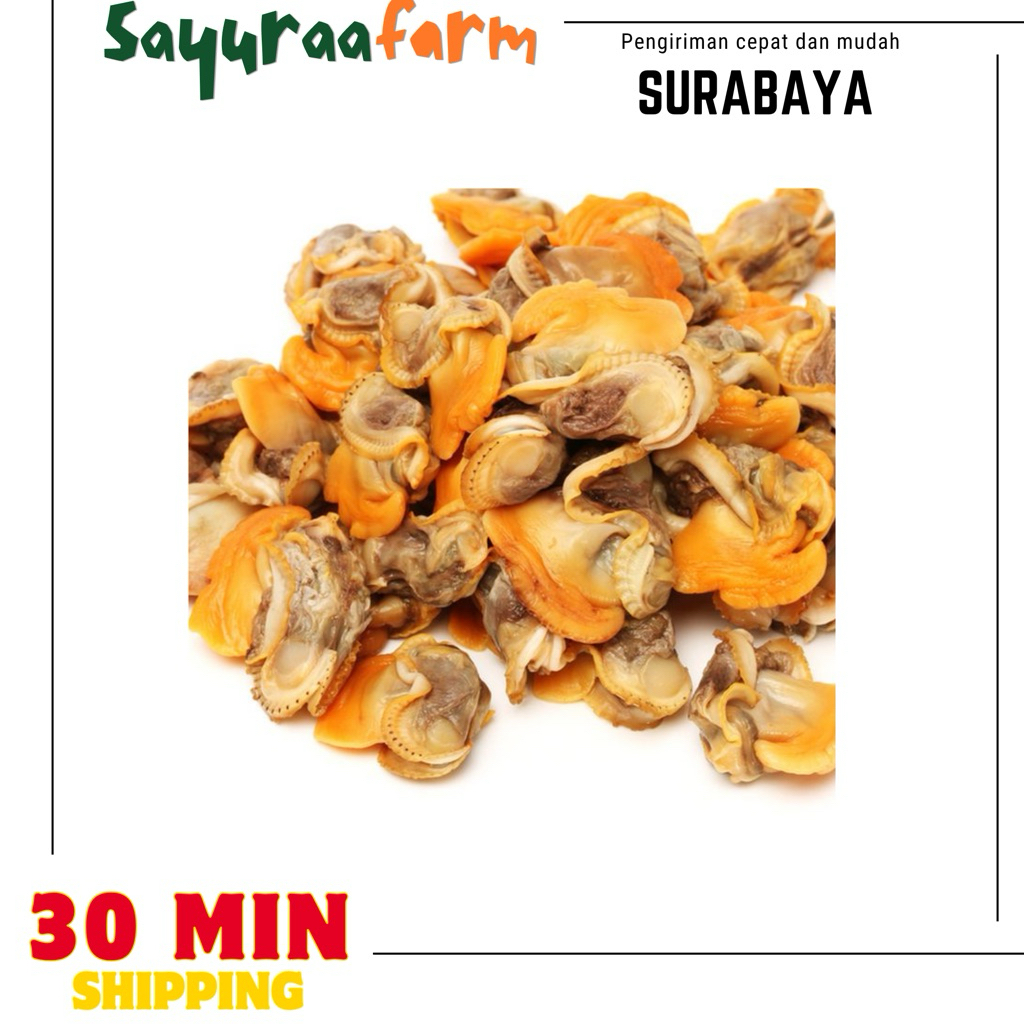 Kerang darah dara kupas - kerang kupas 250gr